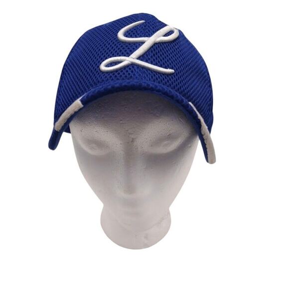 Vintage Tigres del Licey Trucker Hat Royal Blue Basebal Cap Embroidered Logo - Picture 6 of 8